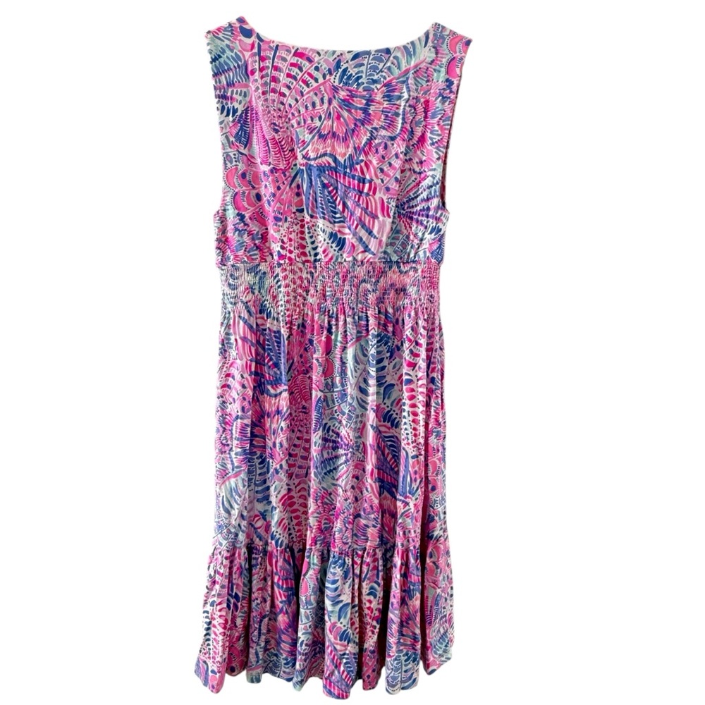 Lilly Pulitzer Vivette Resort Sleeveless Pink Dress Medium - Picture 2 of 7